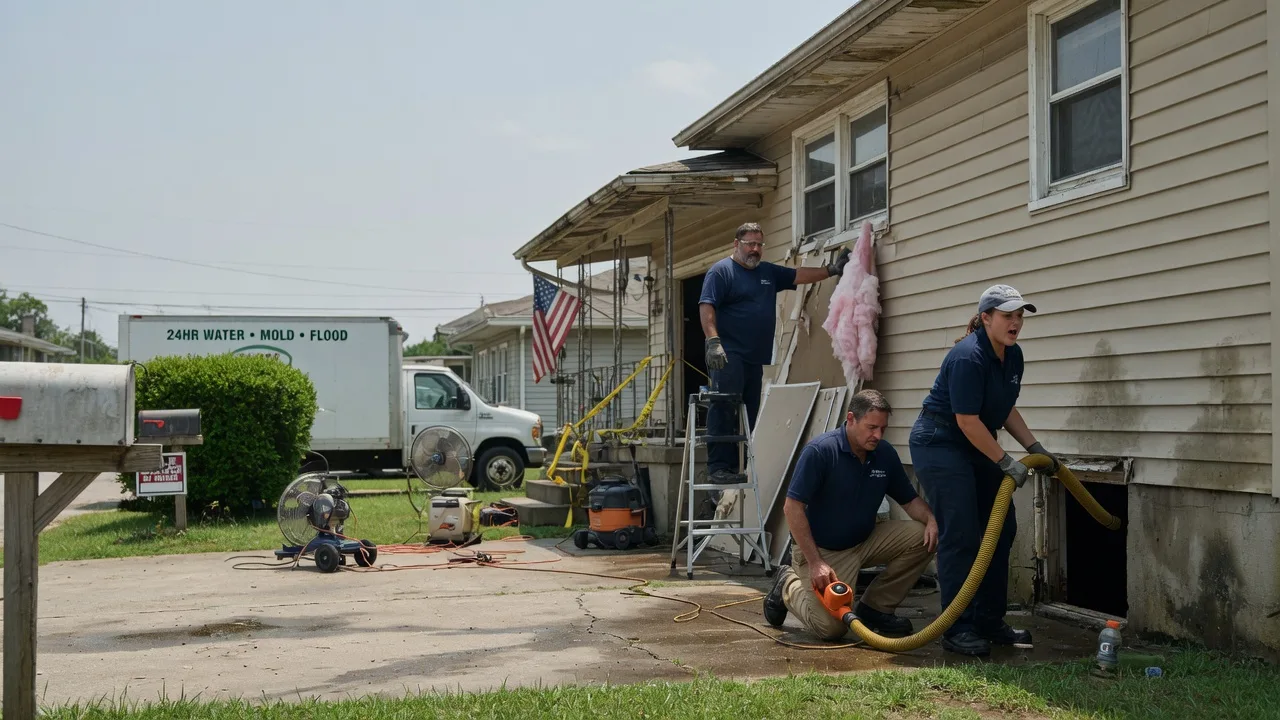 Water Damage Repair in Ford City, PA near me